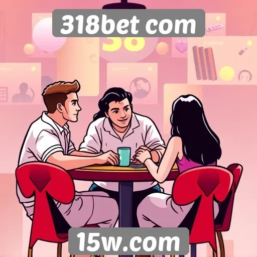 Comunidade de jogadores no 318bet e suas interações